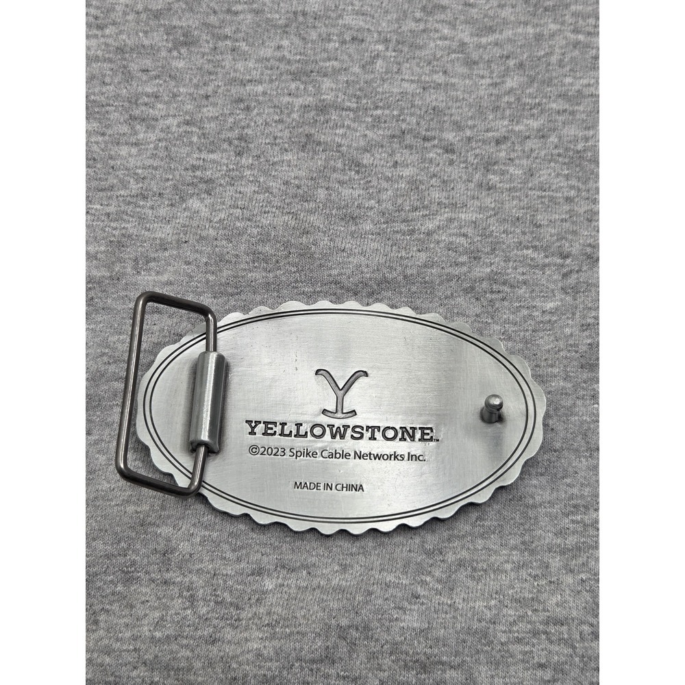 Yellowstone Dutton Ranch National Park Oversized Belt Buckle Western Large - Picture 3 of 8